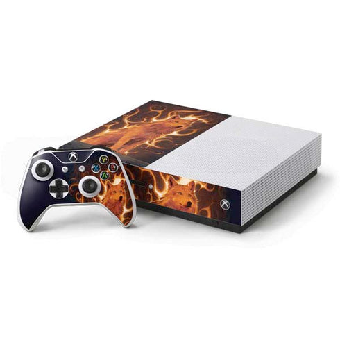 Phoenix Wolf by Vincent Hie Xbox One Skins