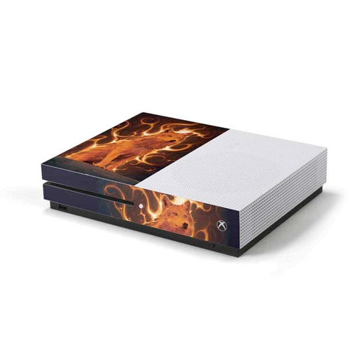 Vincent Hie Phoenix Wolf Xbox One S Console Skin