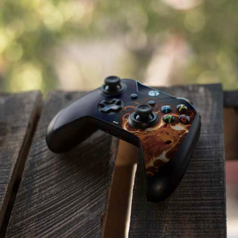 Vincent Hie Phoenix Wolf Xbox One X Controller Skin