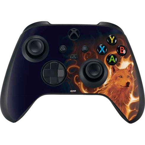 Vincent Hie Phoenix Wolf Xbox Series X Controller Skin