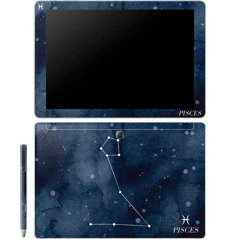 Pisces Constellation Galaxy Book 12in Skin
