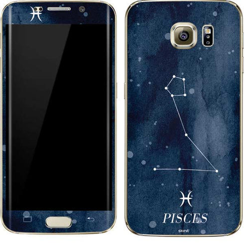 Pisces Constellation Galaxy S7 Edge Skin