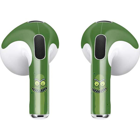 Adult Swim Rick and Morty Pickle Rick Apple AirPods (3rd Gen 2021) Skin
