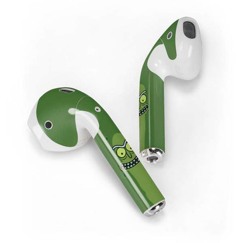 Adult Swim Rick and Morty Pickle Rick Apple AirPods Skin