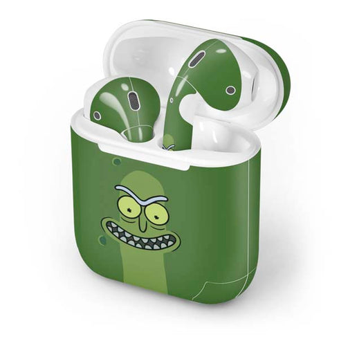 Adult Swim Rick and Morty Pickle Rick Apple AirPods Skin