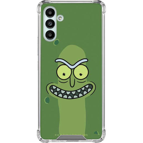 Adult Swim Rick and Morty Pickle Rick Galaxy A13 5G Clear Case