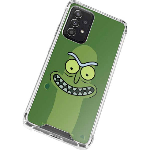 Adult Swim Rick and Morty Pickle Rick Galaxy A52 5G Clear Case