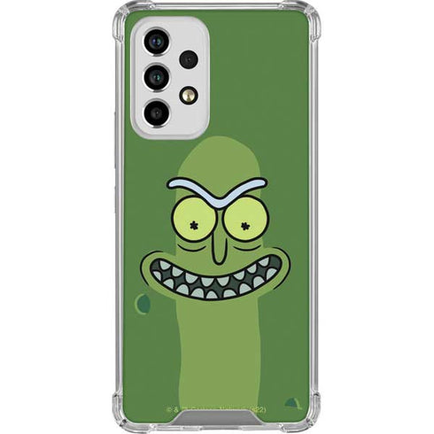 Adult Swim Rick and Morty Pickle Rick Galaxy A53 5G Clear Case