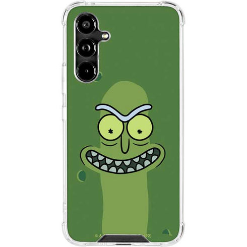 Adult Swim Rick and Morty Pickle Rick Galaxy A54 5G Clear Case