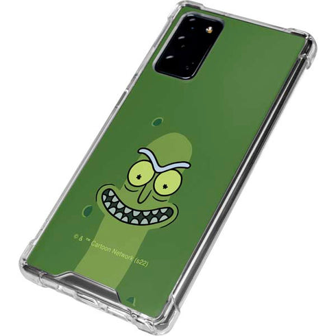 Adult Swim Rick and Morty Pickle Rick Galaxy Note20 5G Clear Case