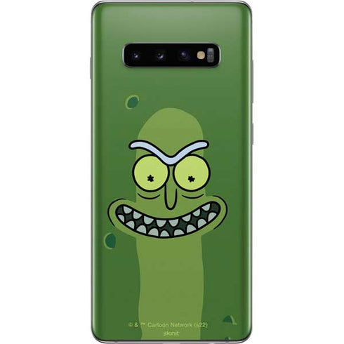 Adult Swim Rick and Morty Pickle Rick Galaxy S10 Plus Skin