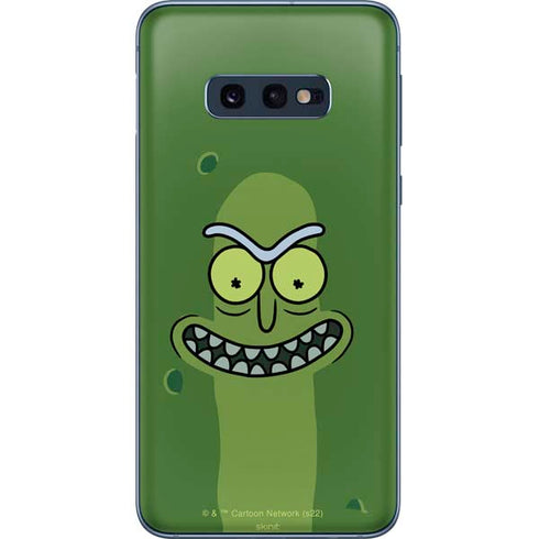 Adult Swim Rick and Morty Pickle Rick Galaxy S10e Skin
