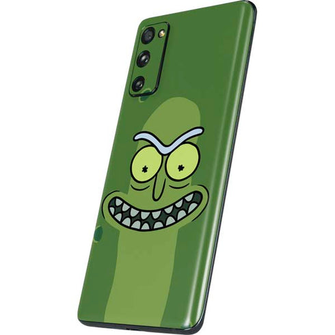 Adult Swim Rick and Morty Pickle Rick Galaxy S20 Fan Edition Skin