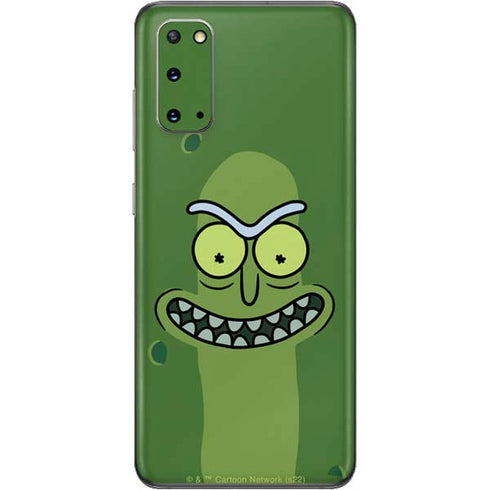 Adult Swim Rick and Morty Pickle Rick Galaxy S20 Skin