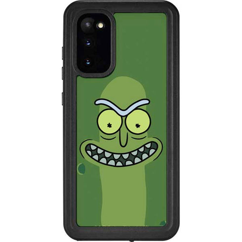 Adult Swim Rick and Morty Pickle Rick Galaxy S20 Waterproof Case