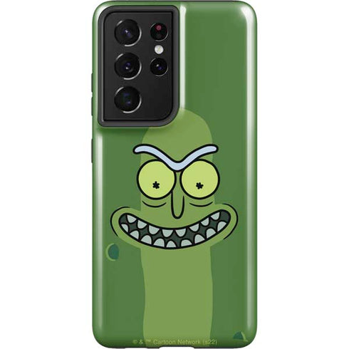 Adult Swim Rick and Morty Pickle Rick Galaxy S21 Ultra 5G Pro Case