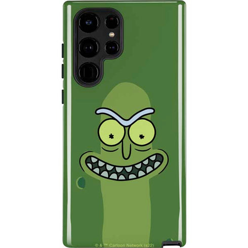 Adult Swim Rick and Morty Pickle Rick Galaxy S22 Ultra Pro Case