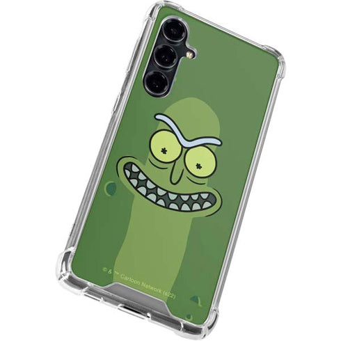 Adult Swim Rick and Morty Pickle Rick Galaxy S23 FE Clear Case
