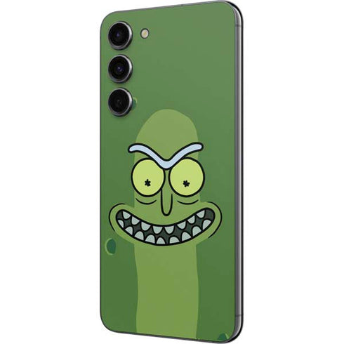 Adult Swim Rick and Morty Pickle Rick Galaxy S23 Plus Skin