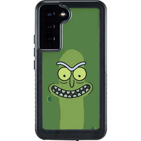 Adult Swim Rick and Morty Pickle Rick Galaxy S23 Plus Waterproof Case
