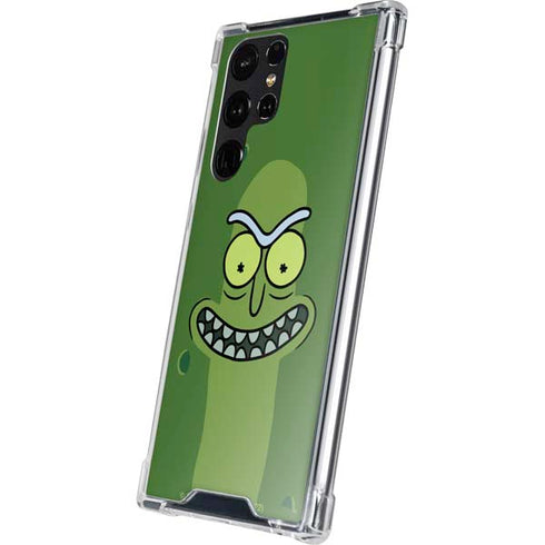 Adult Swim Rick and Morty Pickle Rick Galaxy S24 Ultra Clear Case