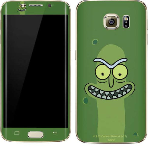 Adult Swim Rick and Morty Pickle Rick Galaxy S7 Edge Skin