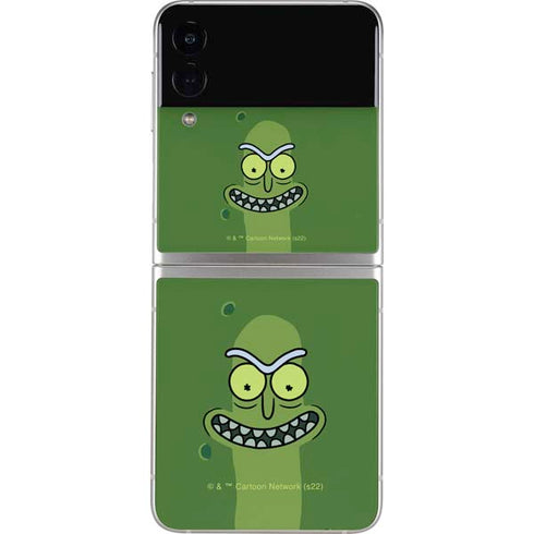 Adult Swim Rick and Morty Pickle Rick Galaxy Z Flip4 5G Skin