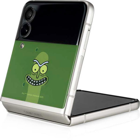 Adult Swim Rick and Morty Pickle Rick Galaxy Z Flip4 5G Skin