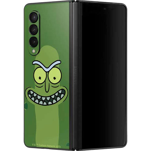 Adult Swim Rick and Morty Pickle Rick Galaxy Z Fold3 5G Skin