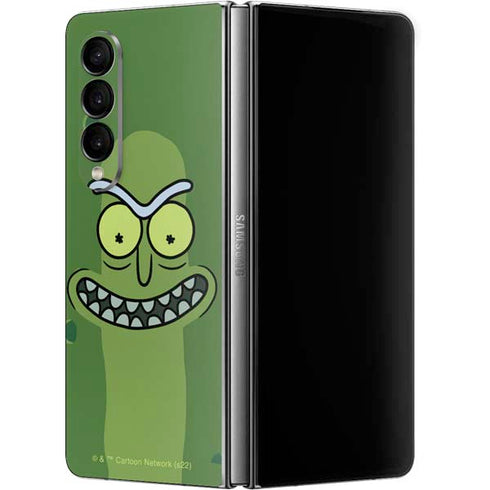 Adult Swim Rick and Morty Pickle Rick Galaxy Z Fold4 5G Skin
