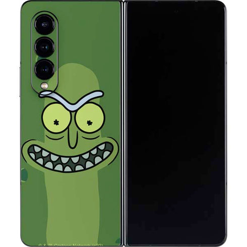 Adult Swim Rick and Morty Pickle Rick Galaxy Z Fold4 5G Skin
