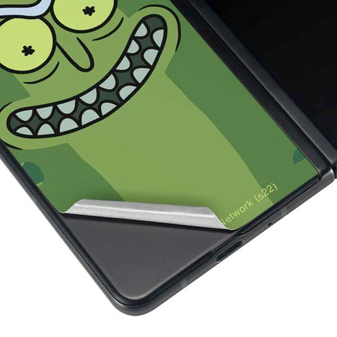 Adult Swim Rick and Morty Pickle Rick Galaxy Z Fold4 5G Skin