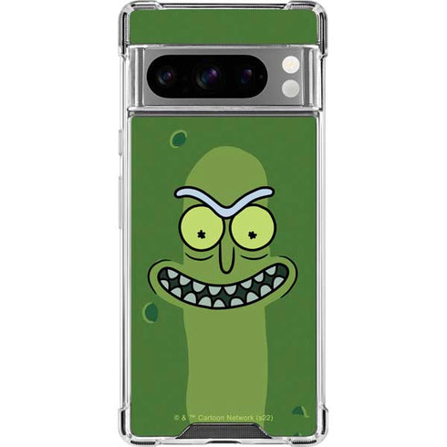 Adult Swim Rick and Morty Pickle Rick Google Pixel 8 Pro Clear Case