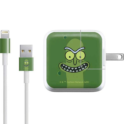 Adult Swim Rick and Morty Pickle Rick iPad Charger (10W USB) Skin