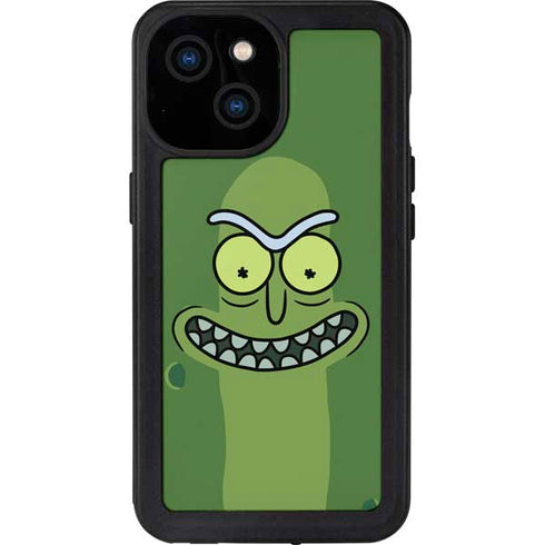Adult Swim Rick and Morty Pickle Rick iPhone 13 Mini Waterproof Case
