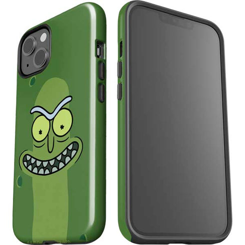 Adult Swim Rick and Morty Pickle Rick iPhone 15 Impact Case