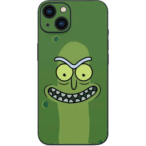 Adult Swim Rick and Morty Pickle Rick iPhone 14 Plus Skin