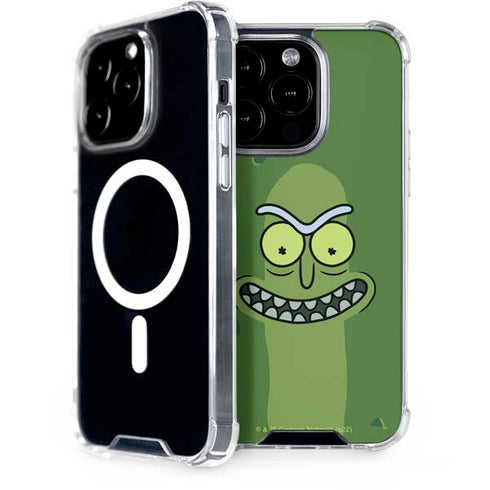 Adult Swim Rick and Morty Pickle Rick iPhone 14 Pro MagSafe Case