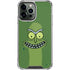 Adult Swim Rick and Morty Pickle Rick iPhone 14 Pro Max Clear Case