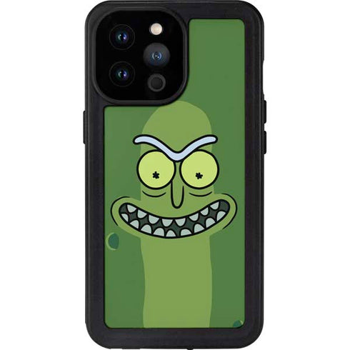 Adult Swim Rick and Morty Pickle Rick iPhone 14 Pro Max Waterproof Case