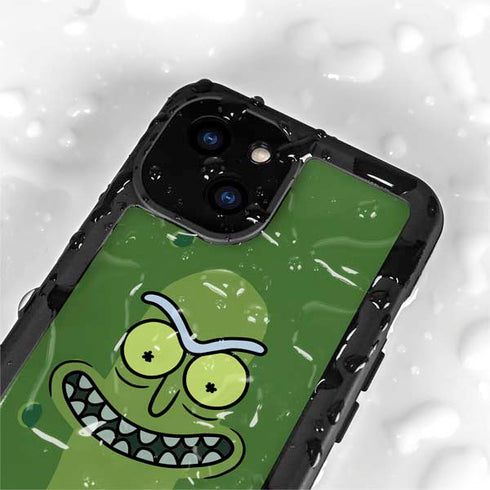 Adult Swim Rick and Morty Pickle Rick iPhone 15 Plus Waterproof Case
