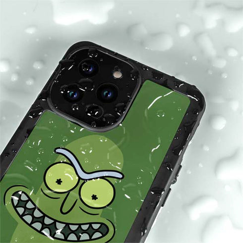 Adult Swim Rick and Morty Pickle Rick iPhone 15 Pro Waterproof Case