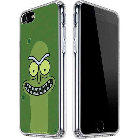 Adult Swim Rick and Morty Pickle Rick iPhone SE (2nd & 3rd Gen) Clear Case