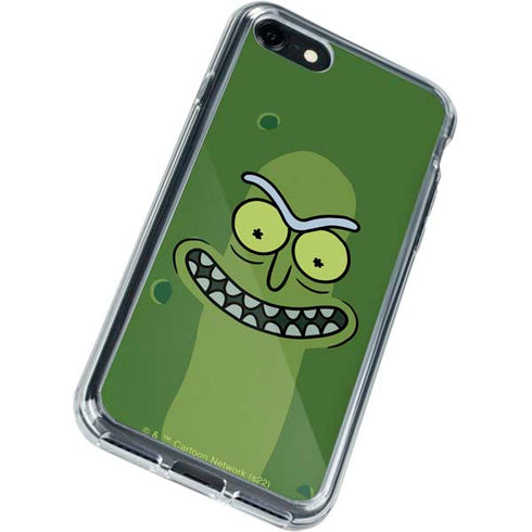 Adult Swim Rick and Morty Pickle Rick iPhone SE (2nd & 3rd Gen) Clear Case