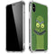 Adult Swim Rick and Morty Pickle Rick iPhone XS Max Clear Case