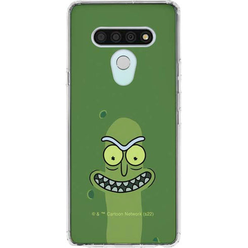 Adult Swim Rick and Morty Pickle Rick LG Stylo 6 Clear Case