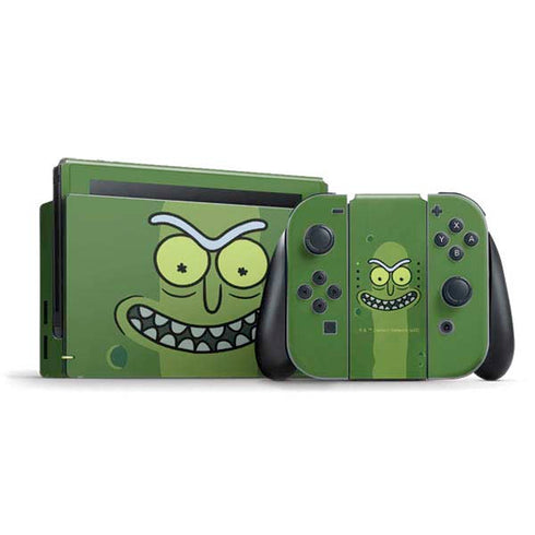 Adult Swim Rick and Morty Pickle Rick Nintendo Switch Bundle Skin