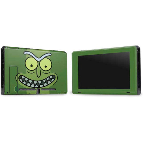 Adult Swim Rick and Morty Pickle Rick Nintendo Switch Bundle Skin