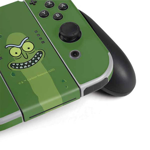 Adult Swim Rick and Morty Pickle Rick Nintendo Switch OLED (2021) Skin