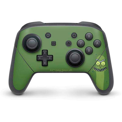 Adult Swim Rick and Morty Pickle Rick Nintendo Switch Pro Controller Skin